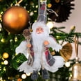 thumbnail image 3 of SIfdSeng Hanging Bats Decoration Santa Figurines Standing Santa Statue Miniature Collection Hanging Santa Pendant for Christmas Tree Fireplace Tabletop Centerpieces Cubicle Decorations for Women Desk, 3 of 3