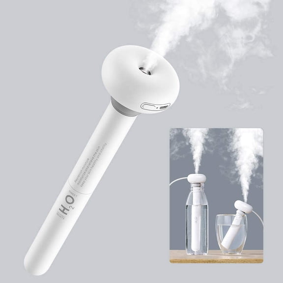 VONTER USB Portable Mini Humidifier With Built-in 800mA Battery,Supports Maximum 5 Hours Spray Without Cable,Cool Mist Humidifier Air Humidifier For Travel Office Hotel Household Without Water Bottle