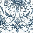 thumbnail image 4 of Laura Ashley Tuileries Midnight Blue Wallpaper, 4 of 4