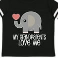 thumbnail image 4 of Inktastic My Grandparents Love Me Baby Clothes Boys or Girls Toddler T-Shirt, 4 of 5