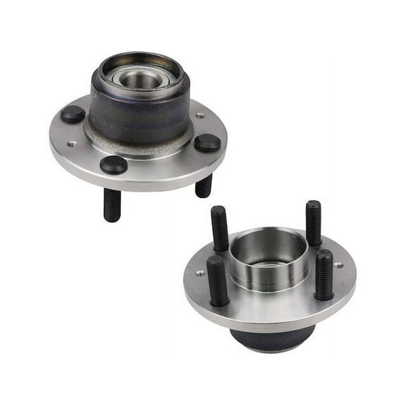 Rear Wheel Bearing Hub Assembly Set of 2 - Compatible with 2013 - 2015 Chevy Spark 2014