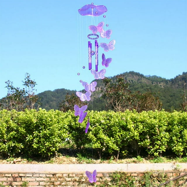 Butterfly Door Hanging Pendant Exquisite Movable for Home Garden Room Decoration