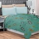 thumbnail image 2 of Frazada Matrimonial Ligera Estampada MELOCOTTON HOGAR Flannel Extra Suave MOD TIGGER, 2 of 4
