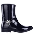 thumbnail image 3 of Womens MICHAEL Michael Kors Fulton Harness Rain Booties - Admiral, 3 of 7