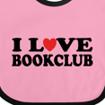 thumbnail image 4 of Inktastic Book Club Lover Boys or Girls Baby Bib, 4 of 4