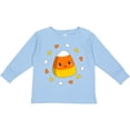 thumbnail image 3 of Inktastic Cute Halloween Candy Corn Boys or Girls Long Sleeve Toddler T-Shirt, 3 of 5