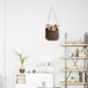 thumbnail image 5 of Organizador de pared de lino con bolsillos: cesta de almacenamiento para ahorrar espacio en cocina, dormitorio y oficina, 5 of 8