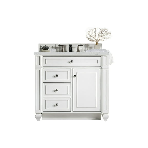 James Martin Vanities 157-V36-3Enc Bristol 36" Free Standing Single Basin Vanity Set -