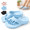 Blue, variant on Toe Separating Sandals for Women, EVA Thick Sole Arch Support Slide Slippers for Indoor and Outdoor Use