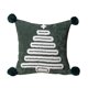 thumbnail image 1 of Funda de cojín con diseño de árbol de Navidad y borlas Decoración con bolas de pelo Funda de cojín estilo rústico, 1 of 7