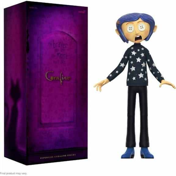 Super7 - Coraline - Supersize Vinyl - Coraline (Button Eyes), Super7, Gifts