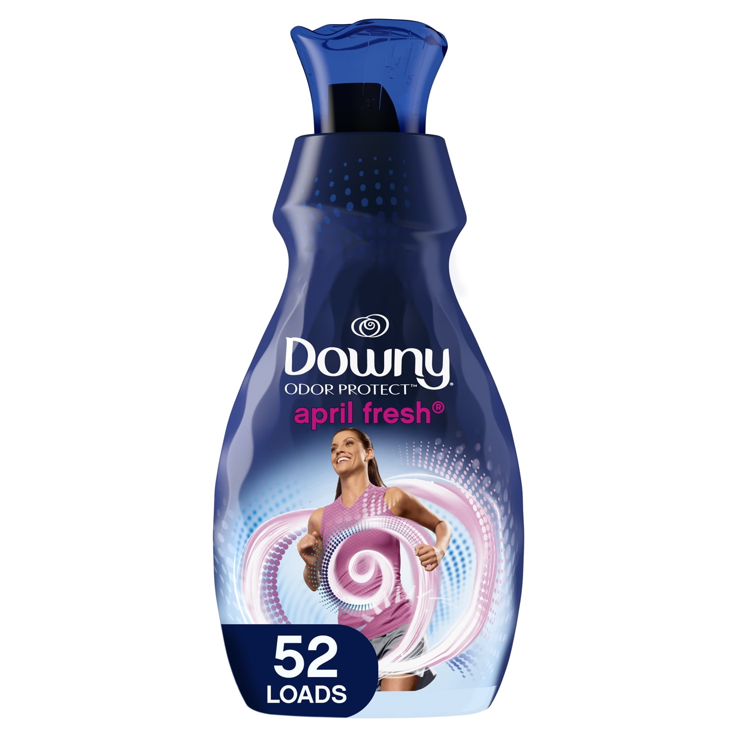 Downy Odor Protect April Fresh, 52 Load Liquid Fabric Softener, 32 fl oz