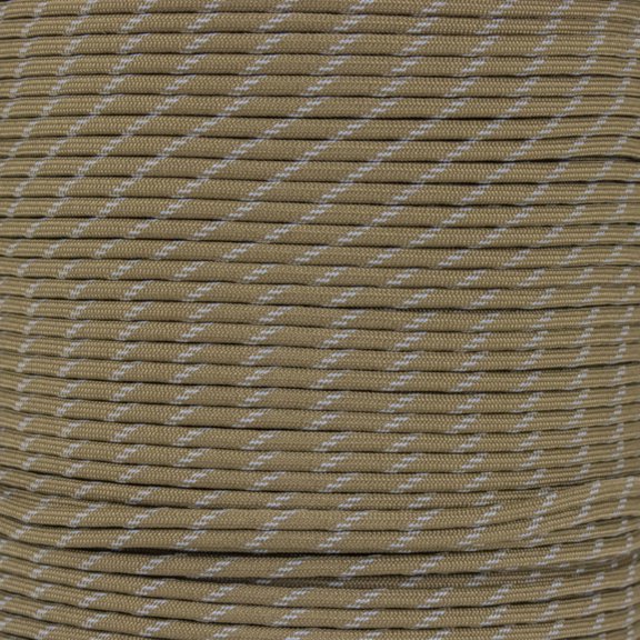 Paracord Planet 10', 25', 50', 100' Hanks & 250', 1000' Spools of Parachute 550 Cord Type III 7 Strand Reflective Paracord in Over 30 Colors