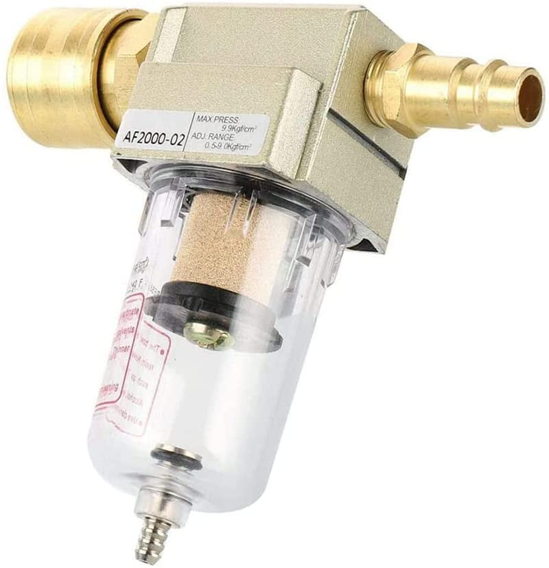 Pressure reducer compressed air water separator 1/4, compressed air