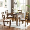thumbnail image 6 of Pioneer Flower and Butterfly Seat Covers for Dining Room Chairs Set Of 4,Stretch Printed Washable Chair Seat Cover with Elastic Ties and Button,Removable Waterproof Couch Cushion Covers, 6 of 6