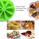 thumbnail image 3 of Molde de pastel de silicona, plato de pizza naranja de 8 agujeros, molde de galleta de taza de papel de chocolate, mollete de brownie, 3 of 5