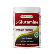Best Naturals L-Glutamine Powder 1 Lb - 100% Pure - Free Form