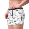 thumbnail image 3 of Bingfone Labrador Retriever Dog Men's Underwear - Casual Stretch Boxer Briefs-Medium, 3 of 7