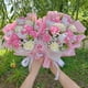 thumbnail image 4 of Cartoon Hellokitty Cat With Artificial Flowers Plush Doll Toy bridal bouquet Flower Bouquet Valentine Christmas Graduation Gifts, 4 of 5