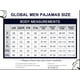 thumbnail image 5 of GLOBAL Conjuntos de Pijamas para Hombre, Ropa de Dormir de Franela 100% Algodón, Ropa de Dormir Superior E Inferior de Manga Larga, Cuadros Blancos y Azules XL, 5 of 5