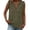Army Green, variant on Taqqpue Womens Tank Tops Flowy Loose Fit Square Neck Casual Summer Tops Curvy Hem Solid Color Plus Size Shirts for Women