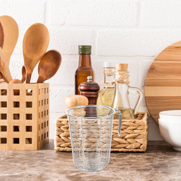 HEALEEP Utensilios De Cocina De Acero Inoxidable Con Para Para Mantener Orden Y Limpieza