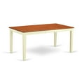 thumbnail image 2 of East West Furniture Nicoli 5-piece Wood Table and Dining Chairs in Cherry, 2 of 4