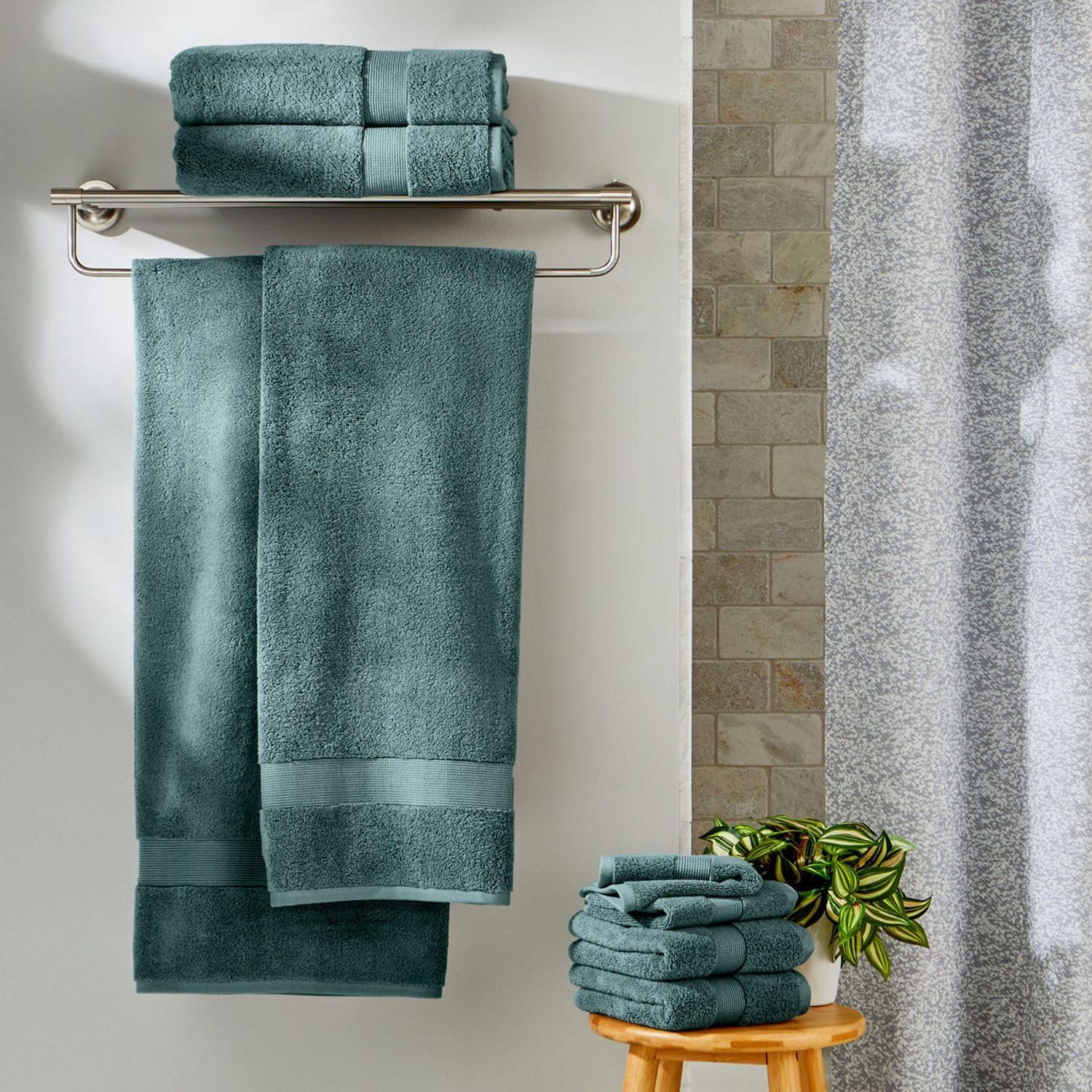 Better Homes & Gardens Signature Soft Solid Towel Collection, Four Sizes