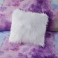 thumbnail image 6 of Intelligent Design 4 Piece King/Cal King Size Watercolor Tie Dye Printed Bedding Set, Lavender Comforter Set with Throw Pillow, 6 of 8