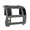 thumbnail image 3 of Kojem Center Dash Console Instrument Panel Bezel Lid for 2005-2020 Nissan Frontier Replaces 68259ZP16D Radio Dashboard Cover Gray, 3 of 8