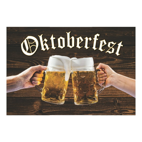 Oktoberfest Backdrop Banner - Party Decor - 3 Pieces