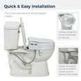 thumbnail image 6 of Drive Medical PreserveTech Raised Toilet Seat with Bidet, Ambient Water, 6 of 8