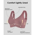 thumbnail image 5 of Daystry Womens Wireless Bras Full Coverage Comfortable Seamless Everyday Bras Soft Light Support Bras, 5 of 5