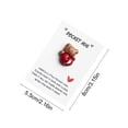 thumbnail image 3 of Brown Pocket Encouragement Card, Small Motivational Note Card For Wallet Bag, Inspirational Message Card For Friends Family Coworkers, Compact Daily Carry Card, 3 of 6
