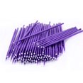 thumbnail image 1 of 200 Pcs Brosses micro Jetables, Brosses à Cils pour extensions de Cils (Violet), 1 of 4