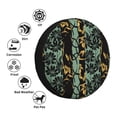 thumbnail image 3 of Bingfone Lilies Flowers Spare Tire Cover Weatherproof Universal Wheel Protectors for RV Camper Travel Trailer SUV Truck-15 inch, 3 of 8
