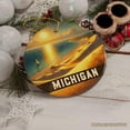 thumbnail image 4 of Scenic Michigan Sleeping Bear Dunes Ornament, Great Lakes Sunset Gift and Coastal Christmas Souvenir undefined, 4 of 7