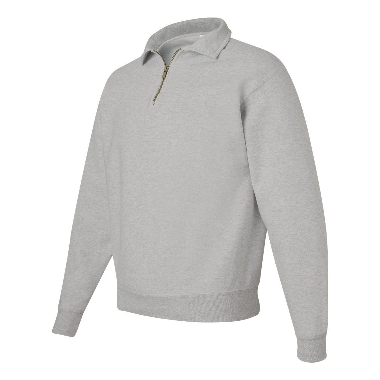 【Oblada】HELLO SWEAT Super Sweats NuBlend® Quarter-Zip Cadet Collar Sweatshirt
