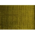 thumbnail image 1 of Ahgly Company Machine Washable Indoor Rectangle Abstract Yellow Contemporary Area Rugs, 5' x 8', 1 of 4