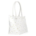 thumbnail image 5 of No Boundaries Women's Tote Bag, White with Lemon Embroidery, 5 of 5