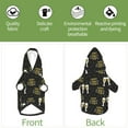 thumbnail image 6 of Haiem Happy New Year for Winter Dog Hoodie Sweatshirts with Pockets Warm Dog Clothes for Small Dogs Chihuahua-Small, 6 of 7