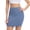 Light Blue, variant on Only Moment Women's Summer Sweat Shorts Nylon,Spandex High Waist Dress Pants with Pockets for Yoga Business Travel Casual Yoga Shorts Light Blue,S