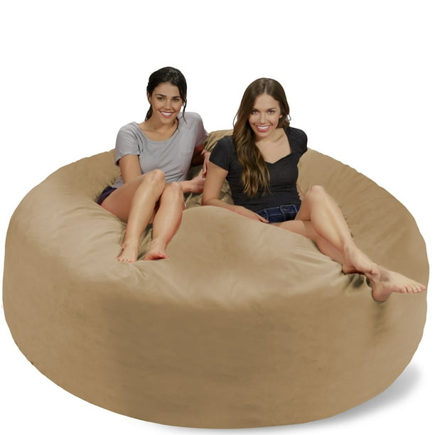 Chill Sack Large 7 ft Bean Bag, Multiple Colors