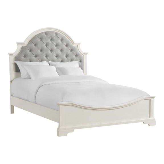 Picket House Furnishings Ulysses Youth Queen UPH Bed in White