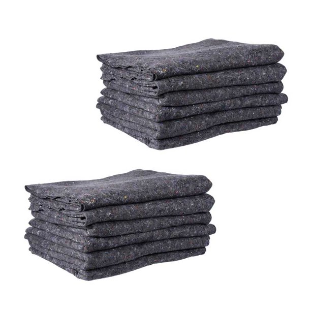 Moving Pad 72" x 80" 12Pack Skin Moving Blankets