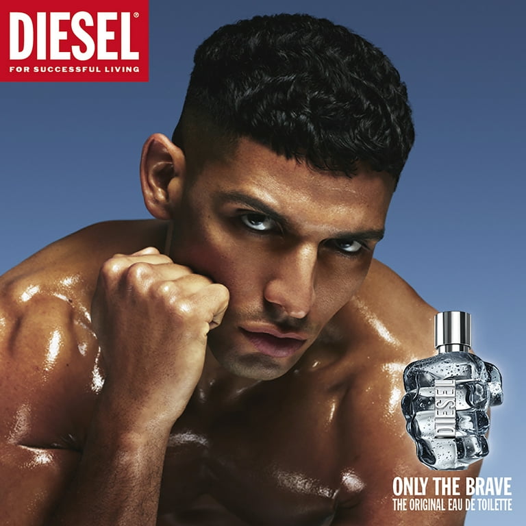 Diesel Only the Brave Eau de Toilette Spray, Cologne for Men, 1.7 Oz