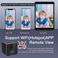 thumbnail image 4 of WiFi Wireless Camera, Motion Detection Bluetooth5.0 1080P HD Small Camera  for Office for Home, 4 of 7