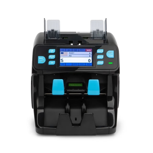 Top-Loading Banknote Counter with CIS Detection and Mixed Value Counting