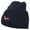 Navy, variant on Dachshund Dog Embroidered Knitted Short Beanie - Navy OSFM