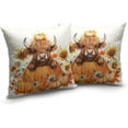 thumbnail image 2 of ASWZXCFGV Fall Throw Pillow Covers 18x18  Maple Leaf Pillow Covers Maple Forest Outdoor Pillow Covers Autumn Sunset Sunshine Pillow Case for Living Room Couch, 2 of 7